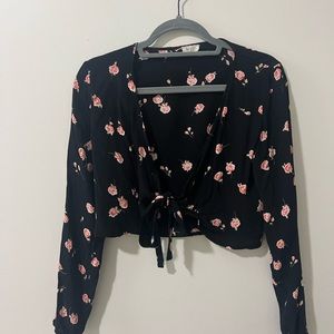 Brandy Melville floral swim suit cover up